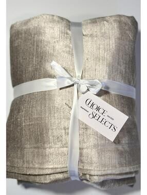 Quince Luster Velvet Blackout Curtain Panel 48x108 Silver